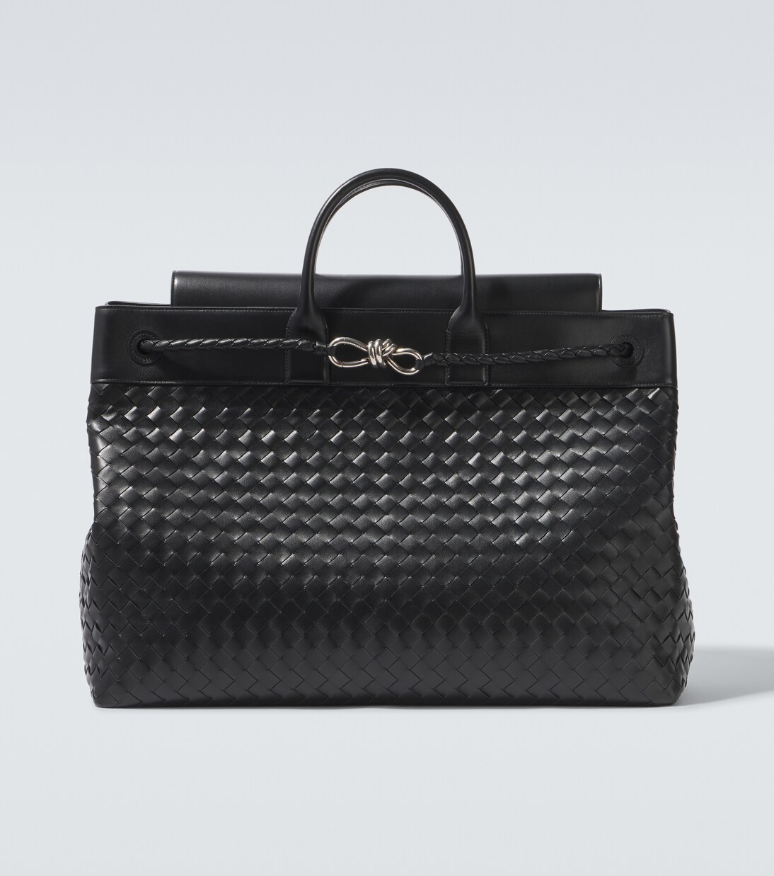 Andiamo Voyager Large leather tote bag | Bottega Veneta