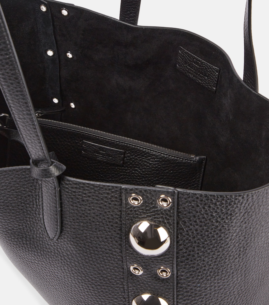 Cabas Nellcôte Medium en cuir à clous | Valentino Garavani