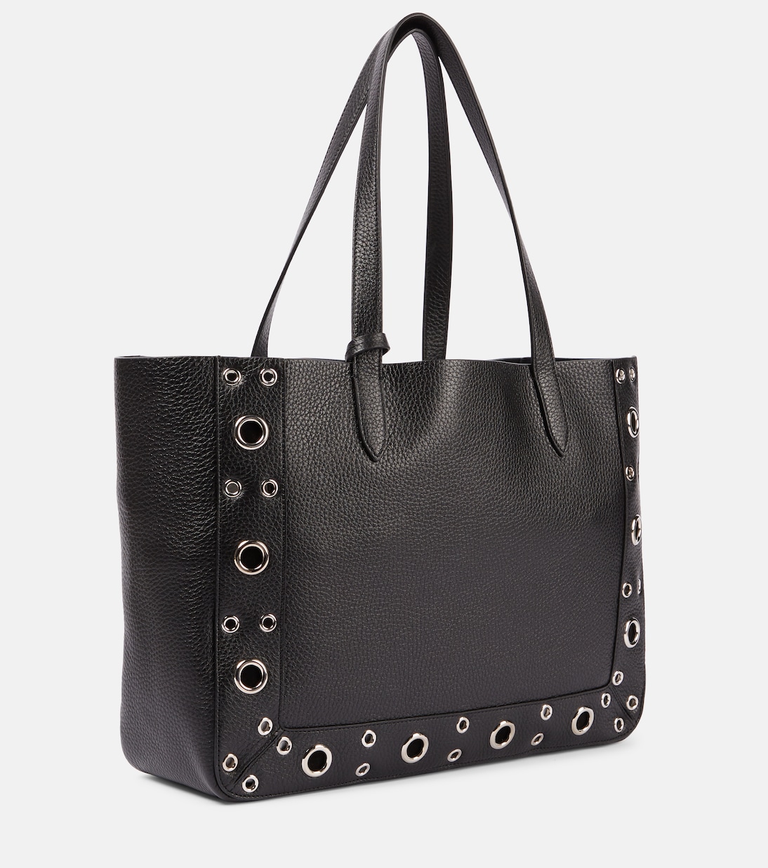 Cabas Nellcôte Medium en cuir à clous | Valentino Garavani