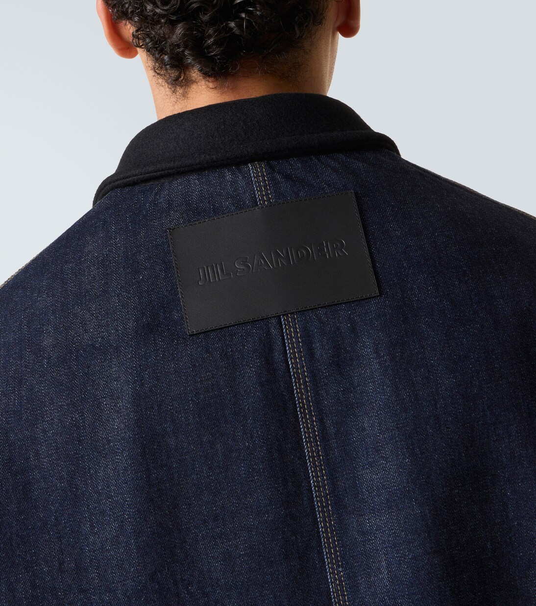 Oversized denim jacket | Jil Sander
