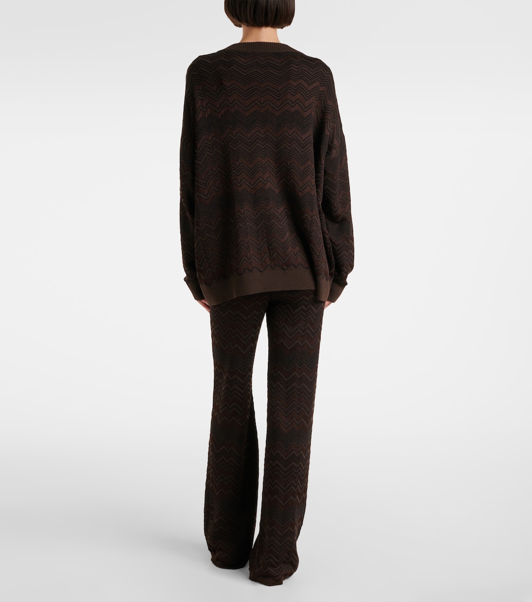 Oversize-Pullover aus Häkelstrick | Missoni