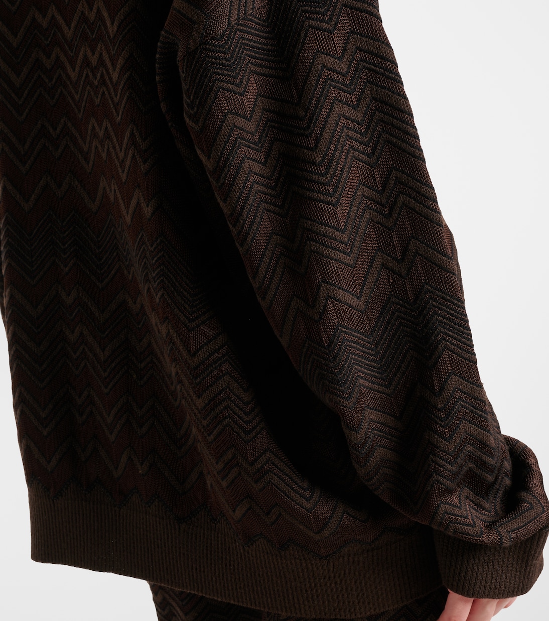 Oversize-Pullover aus Häkelstrick | Missoni