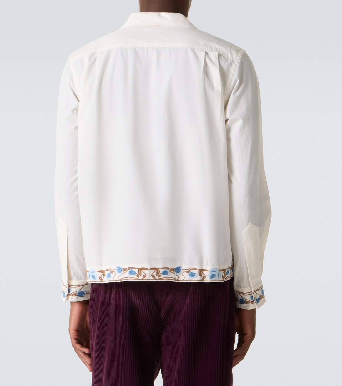 Chemise Nouveau Vine en coton | Bode