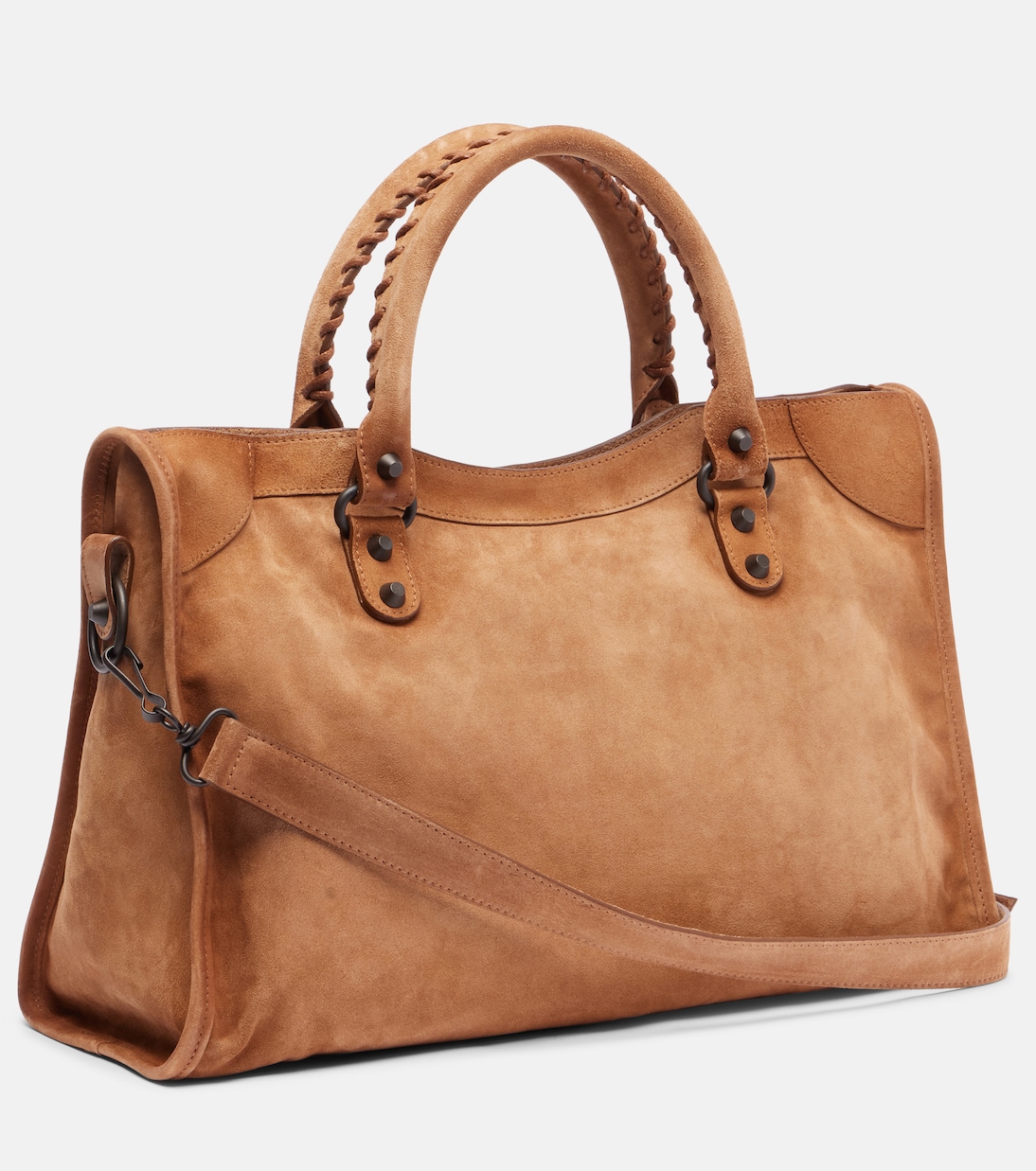Le City Medium suede tote bag | Balenciaga