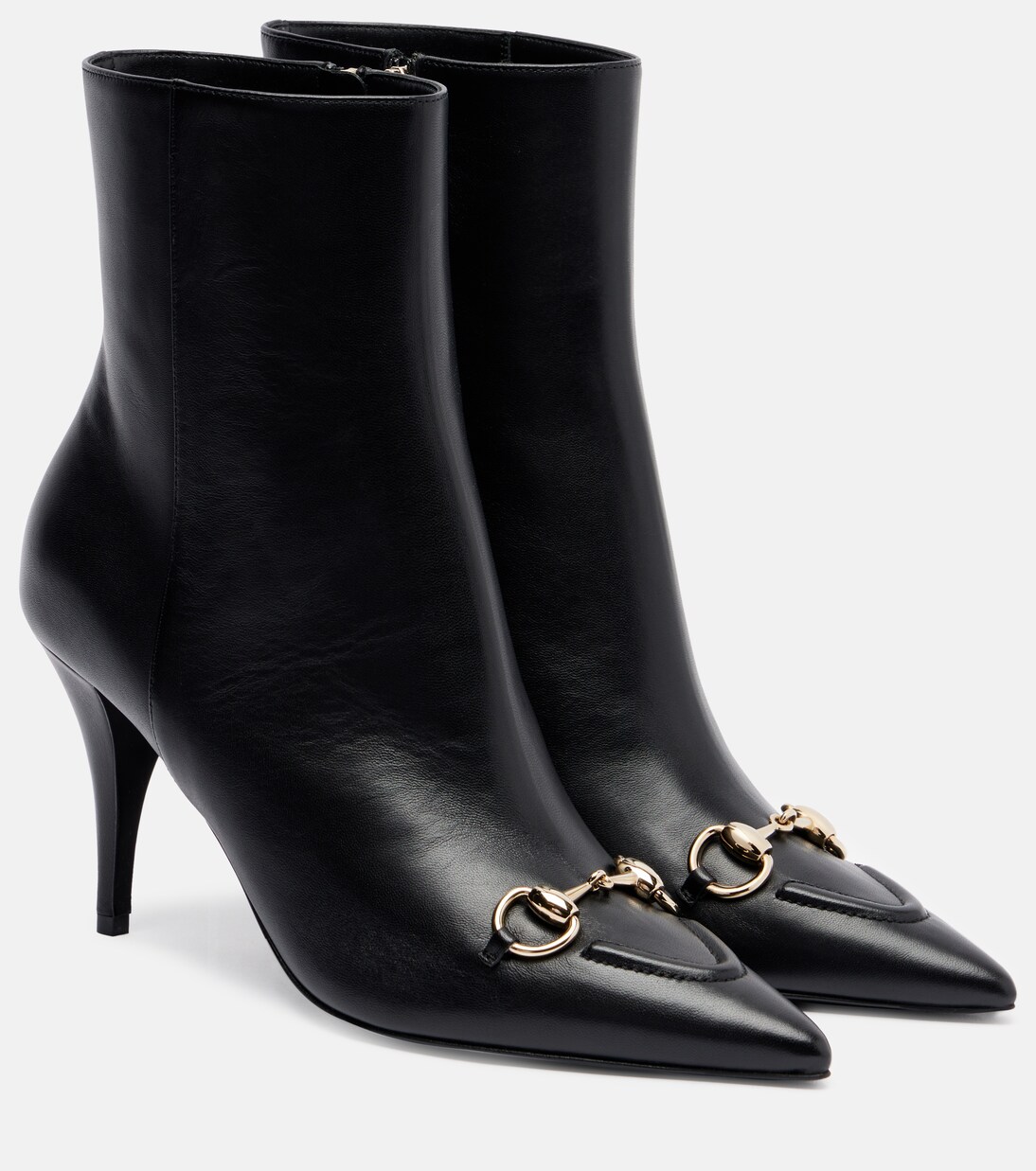 Ankle Boots Erin Horsebit aus Leder | Gucci