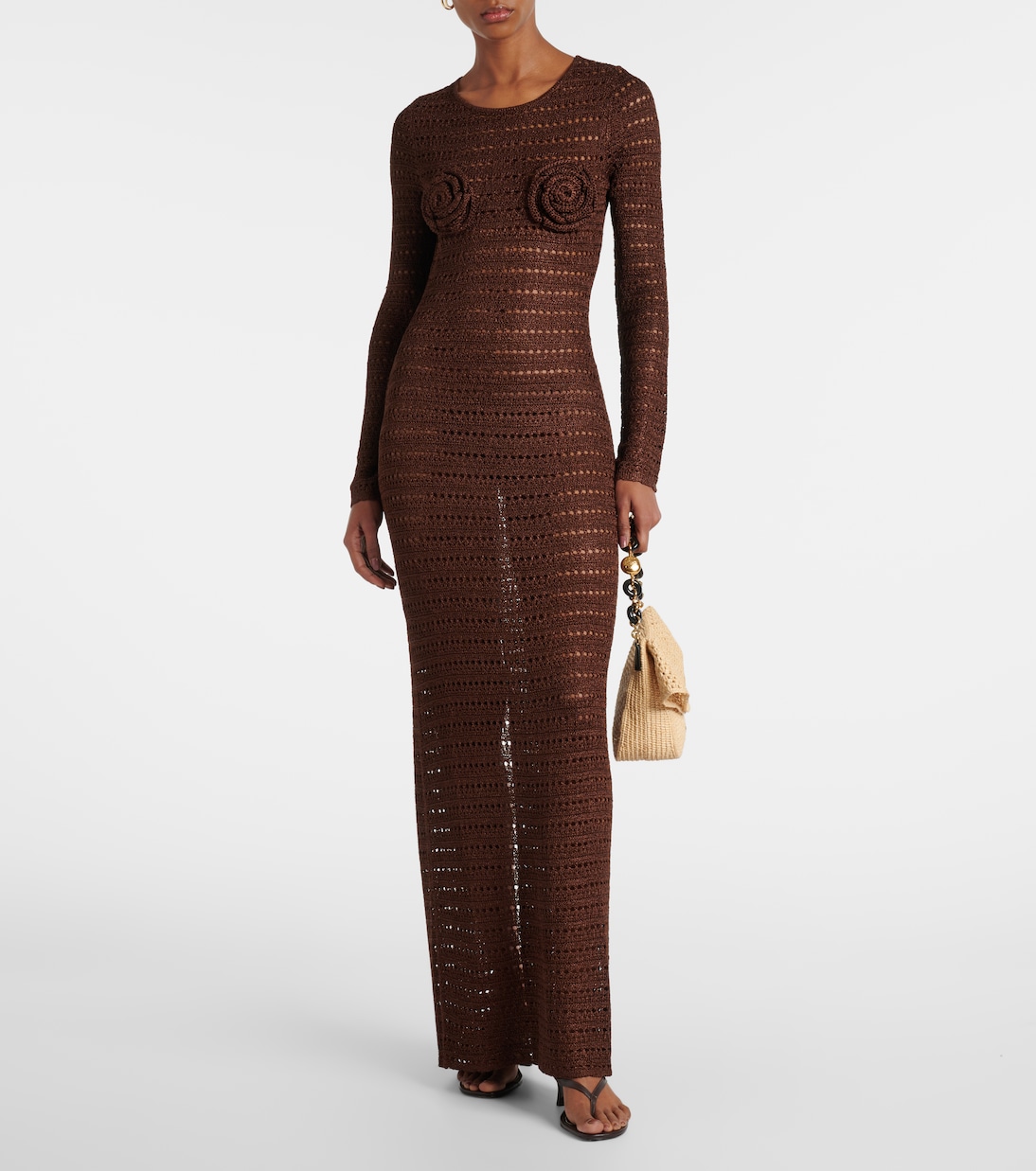 Maxikleid aus Häkelstrick | Same