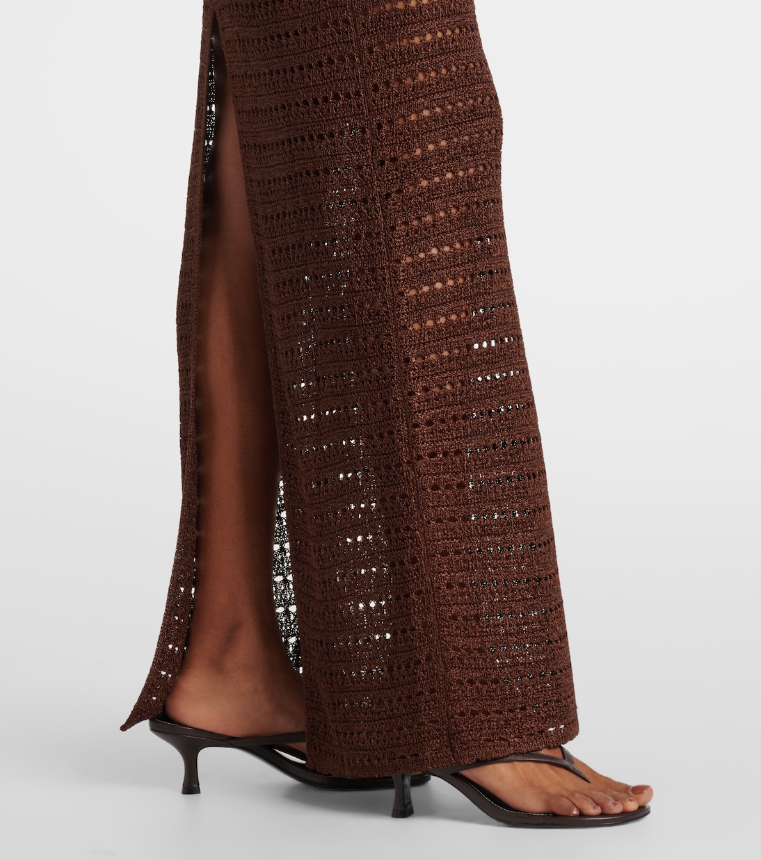 Maxikleid aus Häkelstrick | Same