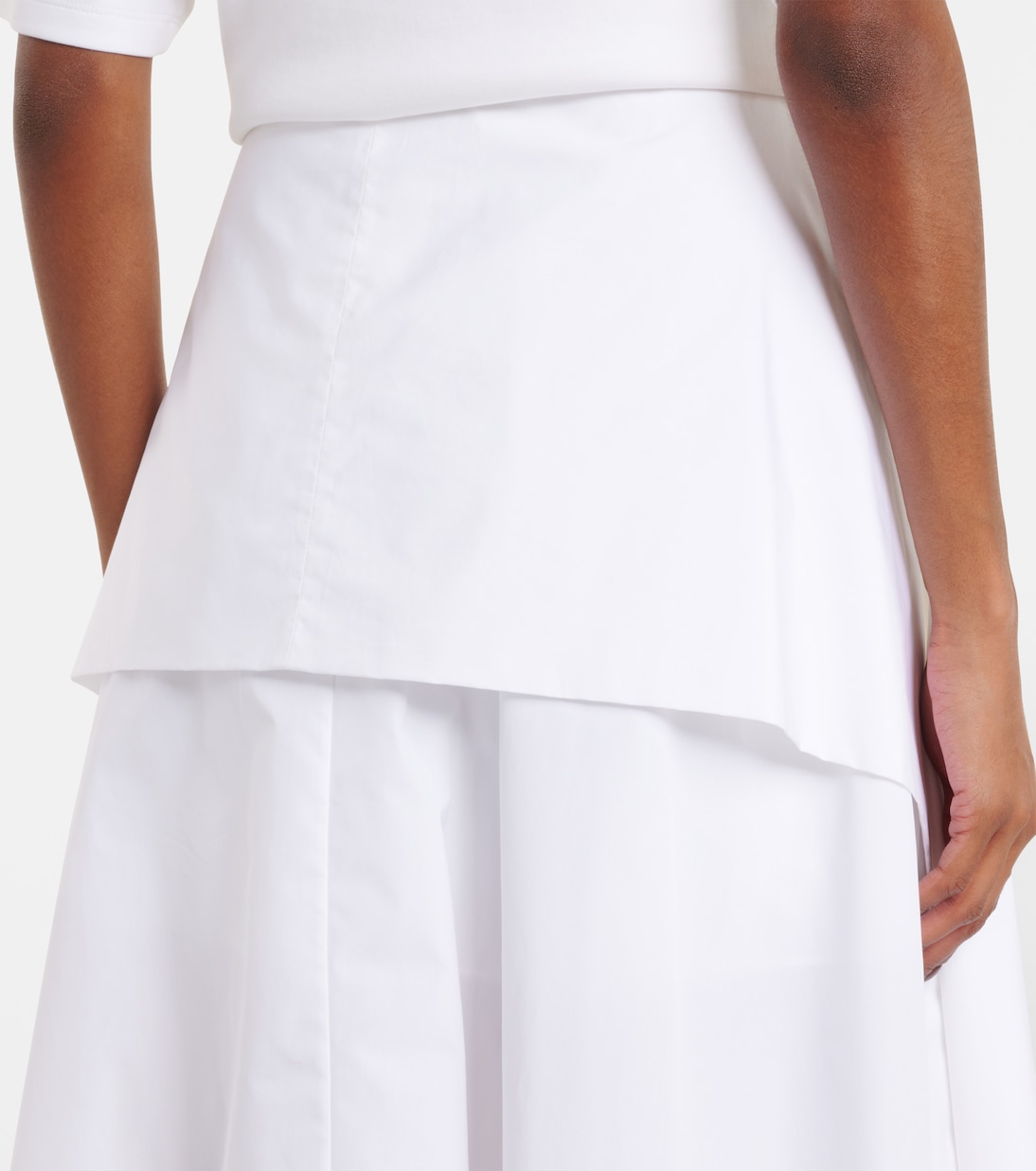 Falda midi de algodón | Loewe