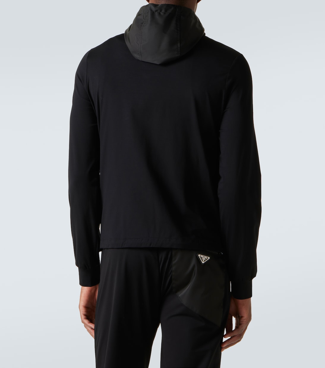 Giacca in misto cotone tecnico | Prada