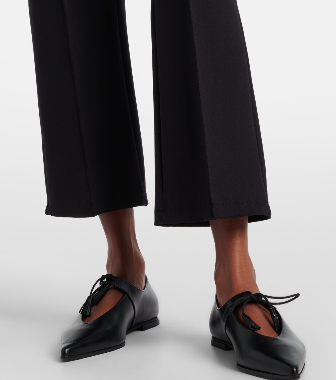 Teismo jersey cropped pants | Max Mara