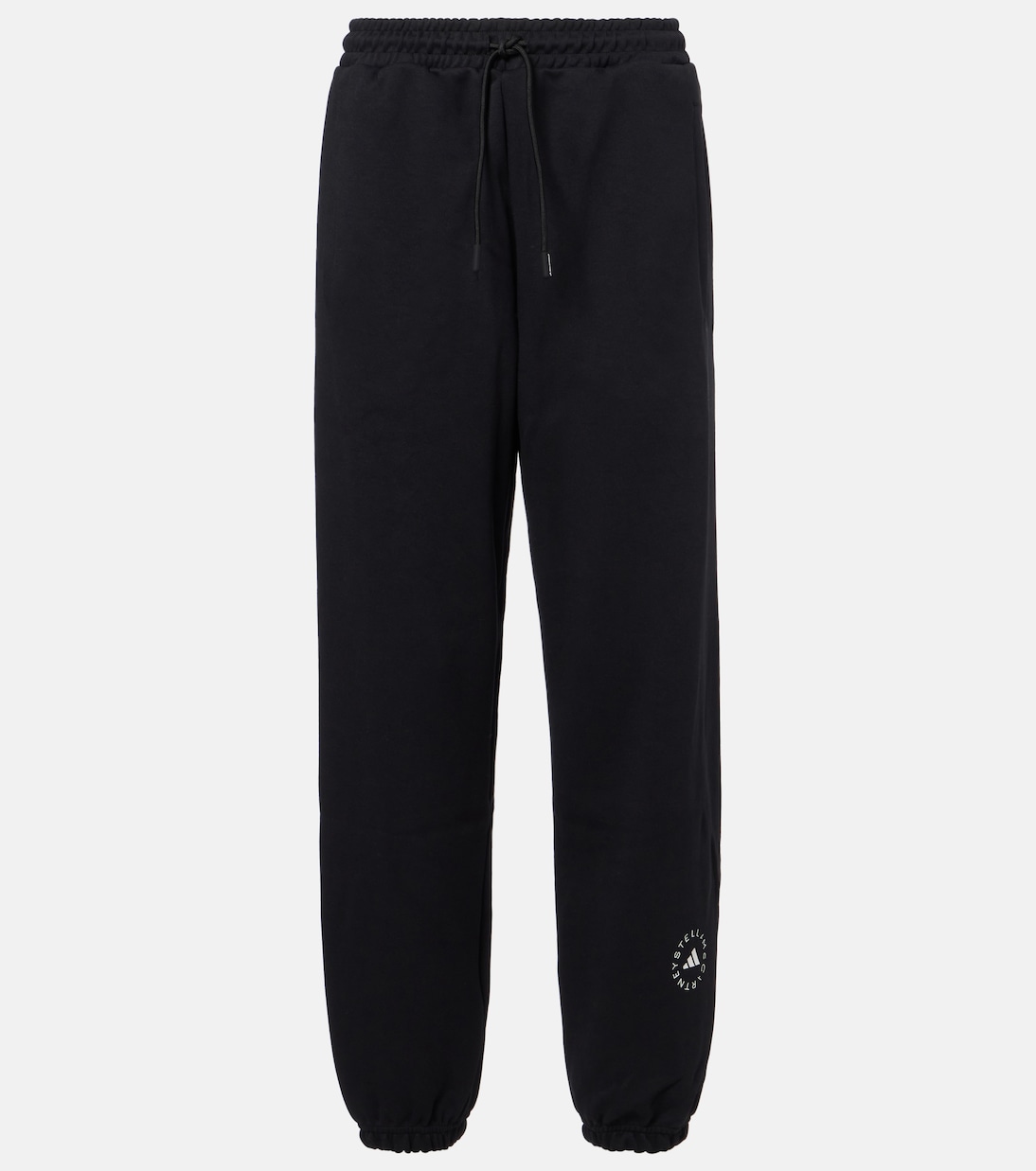 Pantalon de survêtement en coton mélangé  à logo | Adidas by Stella McCartney