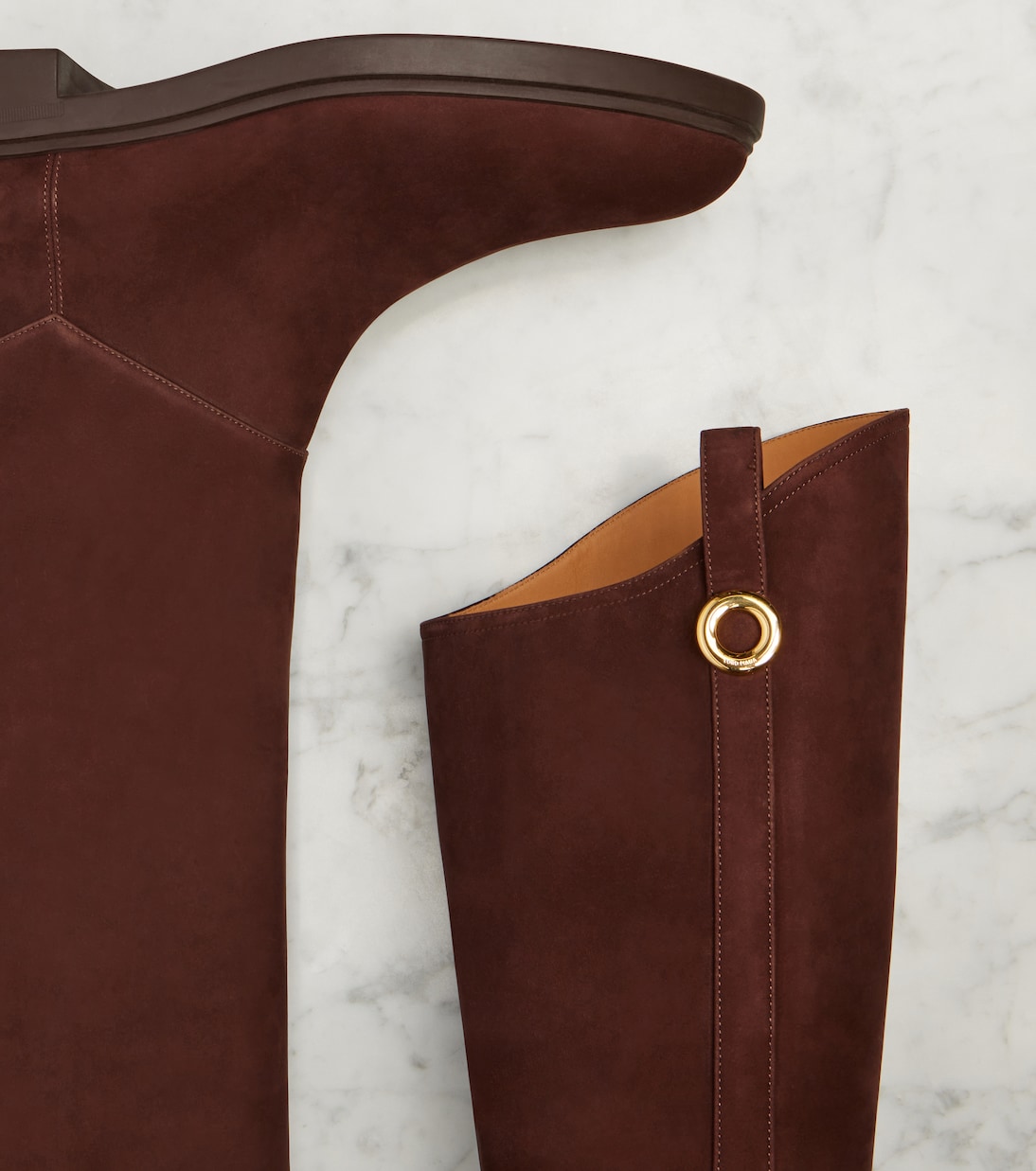 Stiefel Kilda aus Veloursleder | Loro Piana