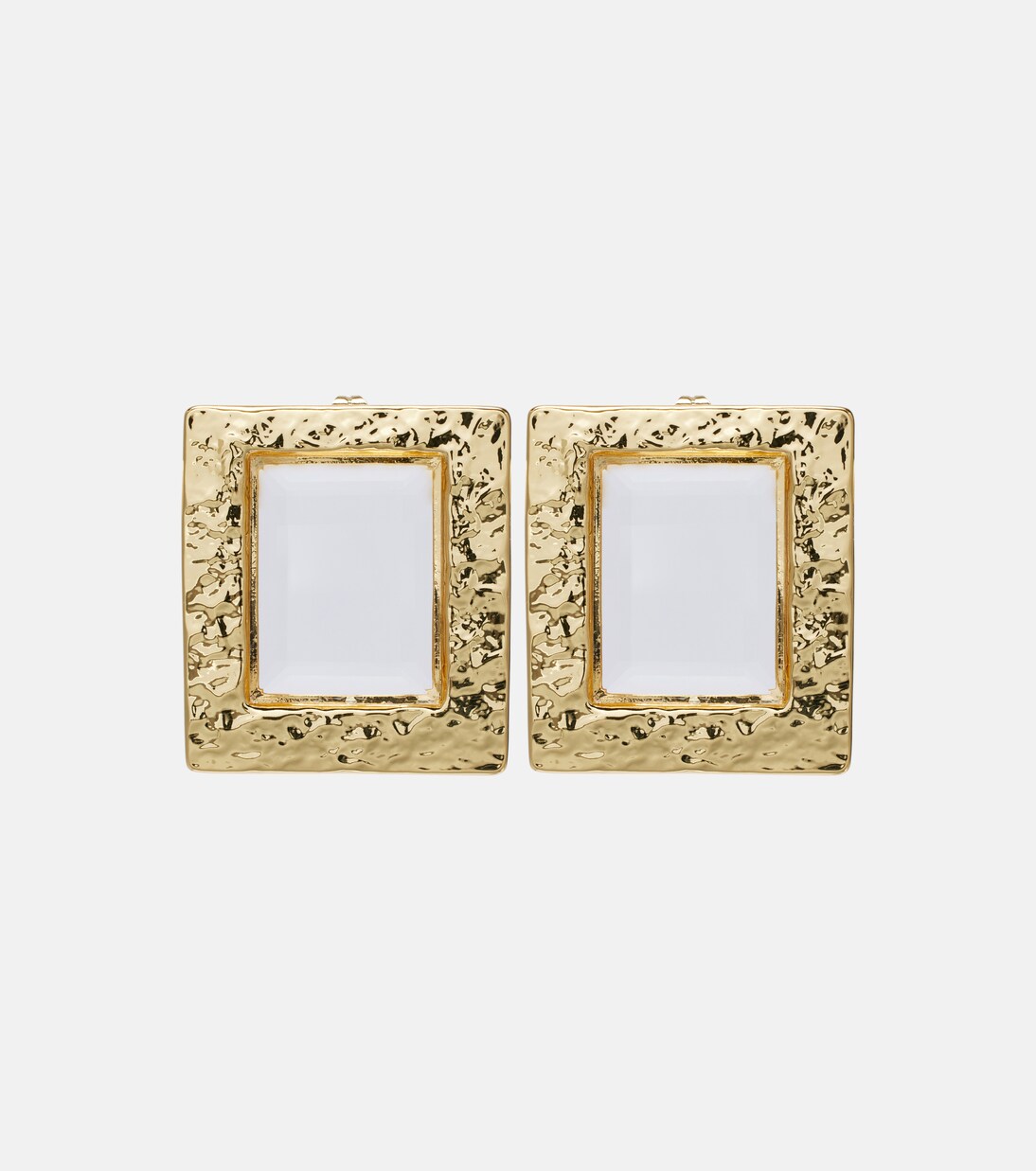 18kt gold-plated earrings | Rebecca Vallance
