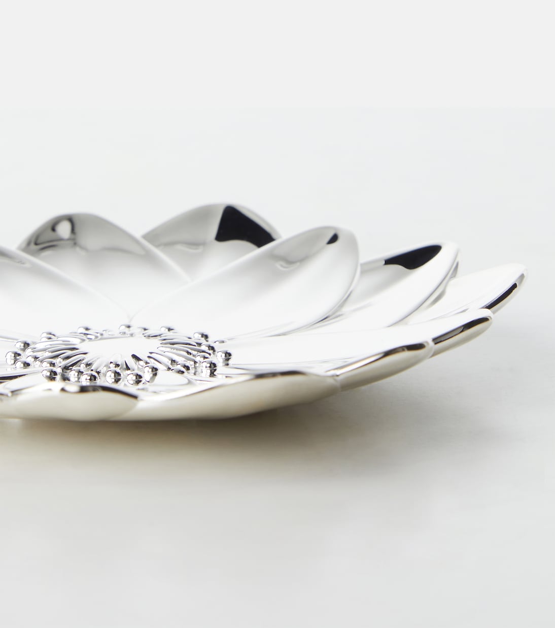 Bol L'Herbier Lotus bañado en plata | Christofle