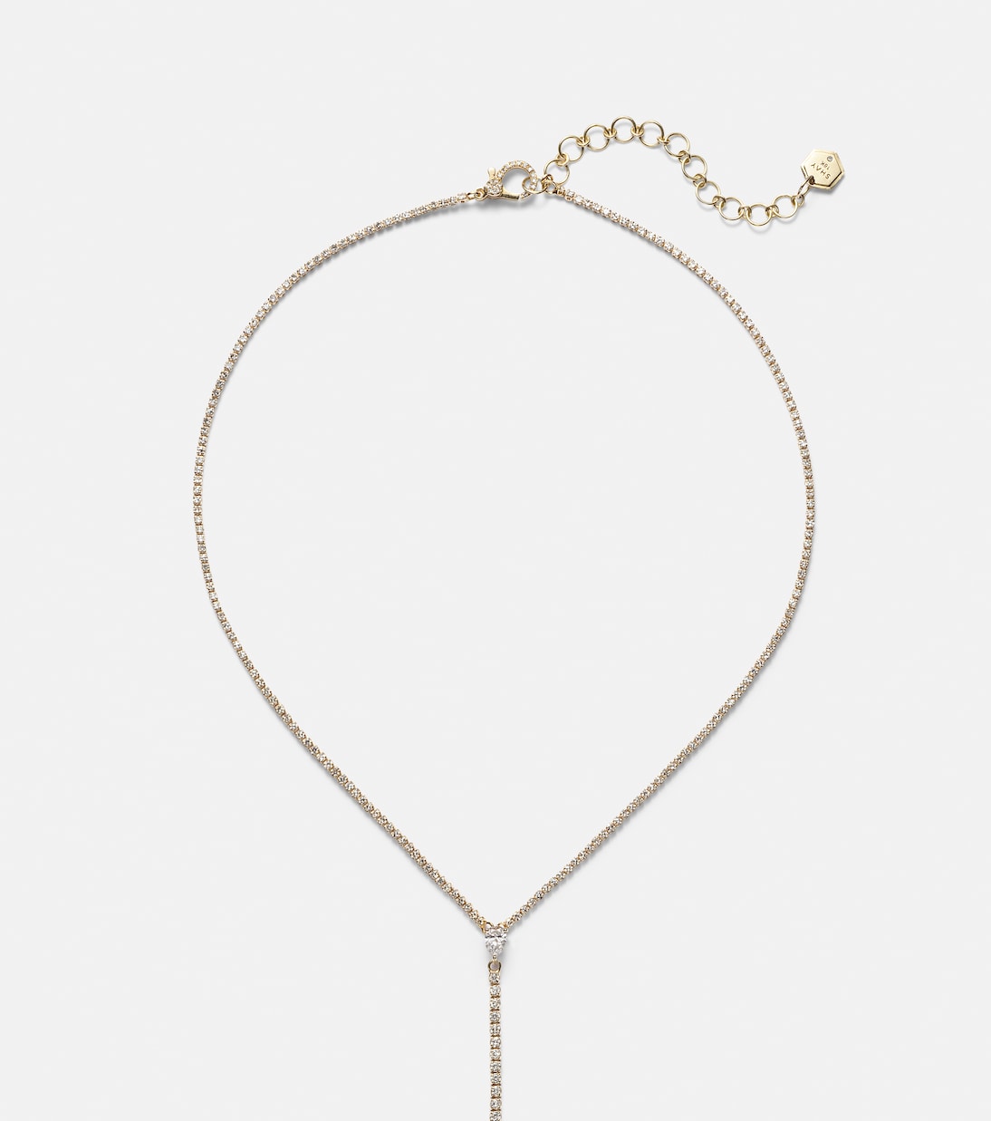 Halskette aus 18kt Gelbgold mit Diamanten | Shay Jewelry