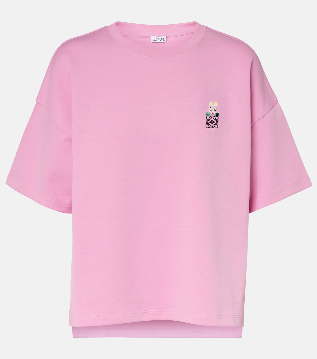 x Louis Wain Futurist Cats cotton-blend T-shirt | Loewe