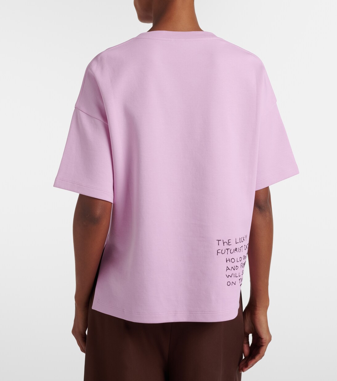 x Louis Wain Futurist Cats cotton-blend T-shirt | Loewe