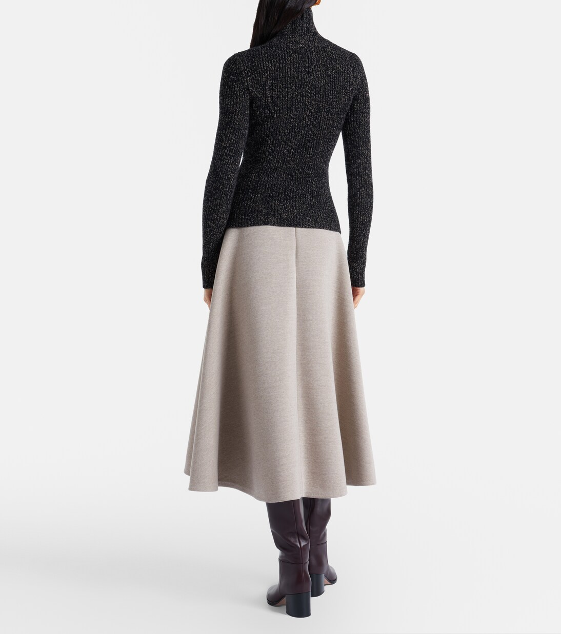 Midirock aus Strick | Max Mara