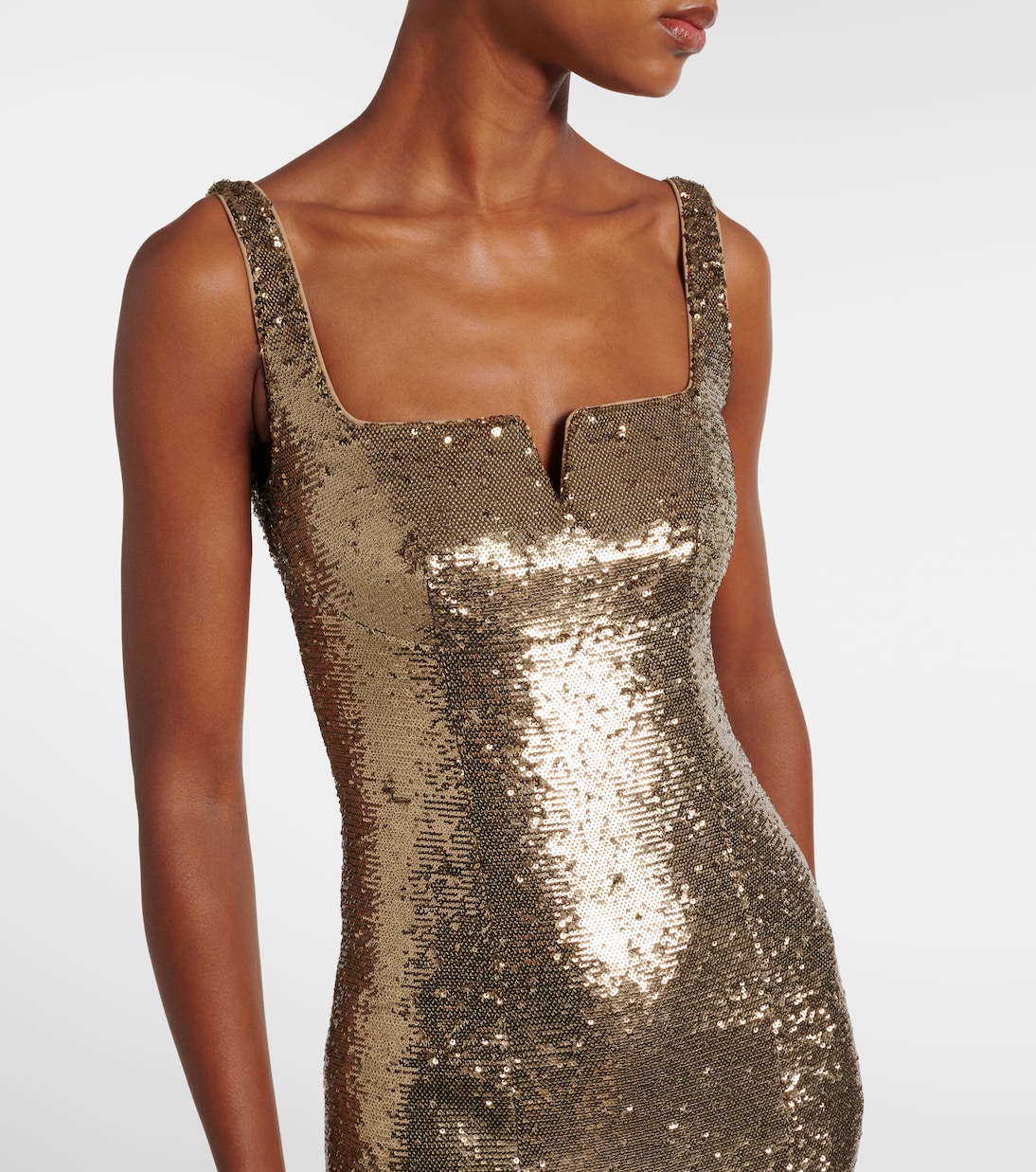 Sequined midi dress | Roland Mouret