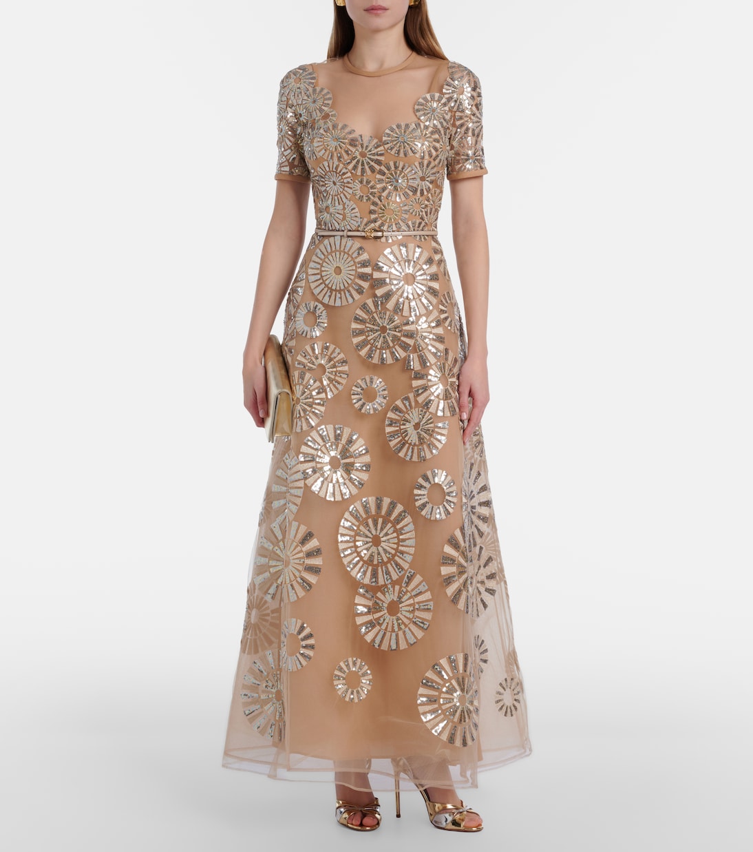 Vestido de fiesta con lentejuelas | Elie Saab