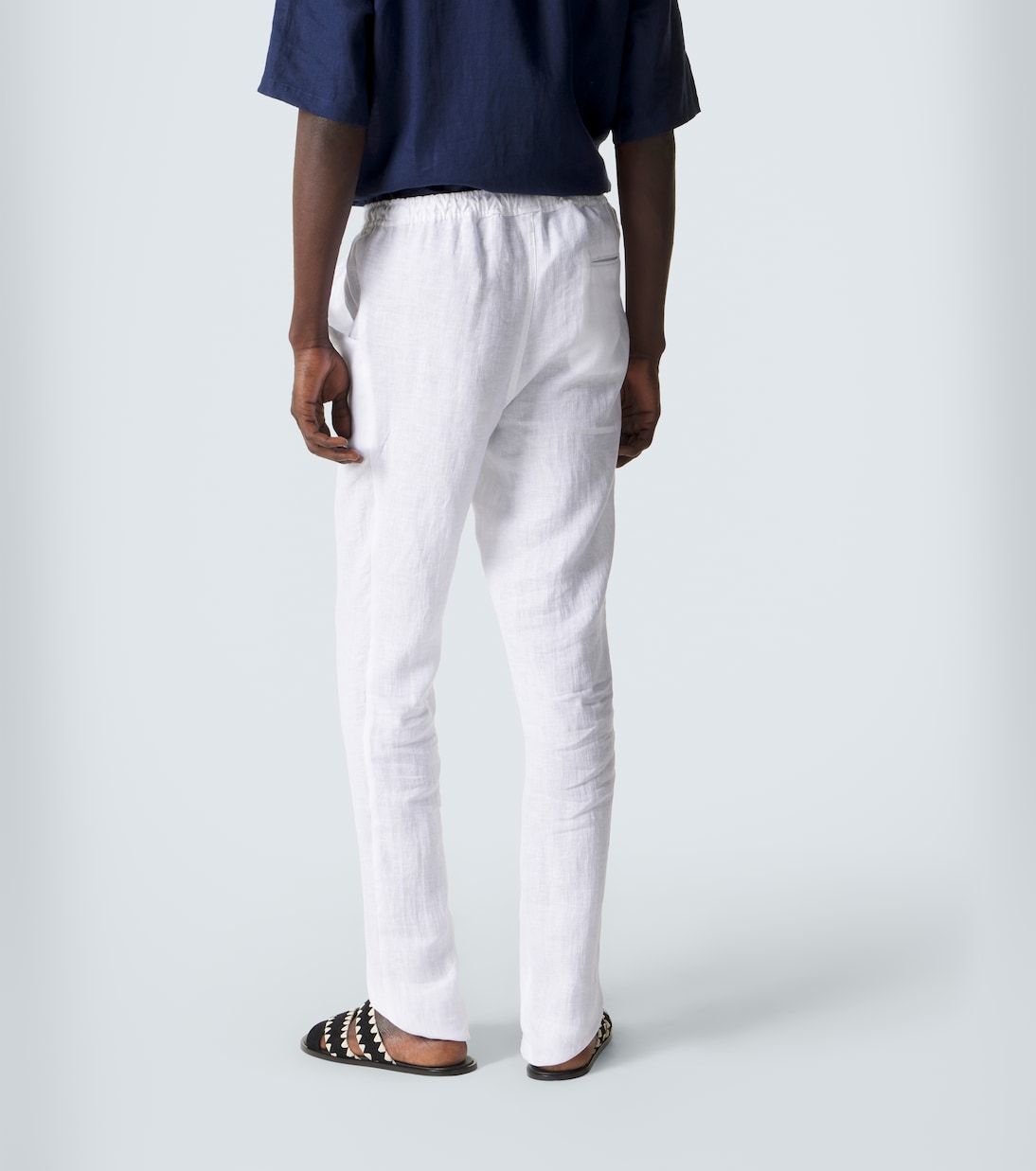 Schmale Hose aus Leinen | Kiton