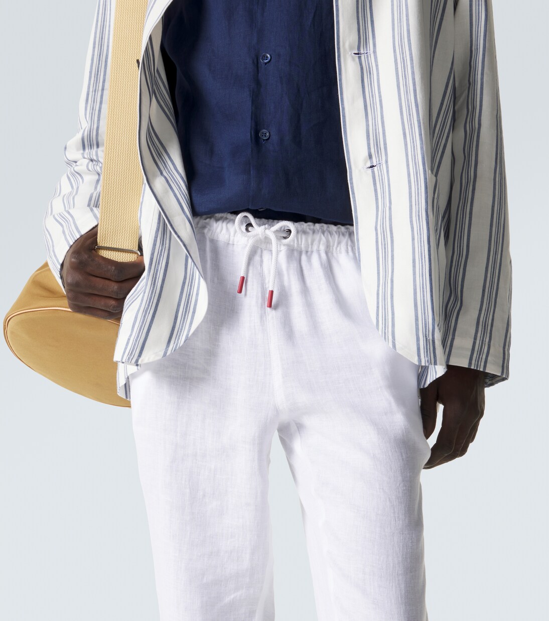 Schmale Hose aus Leinen | Kiton