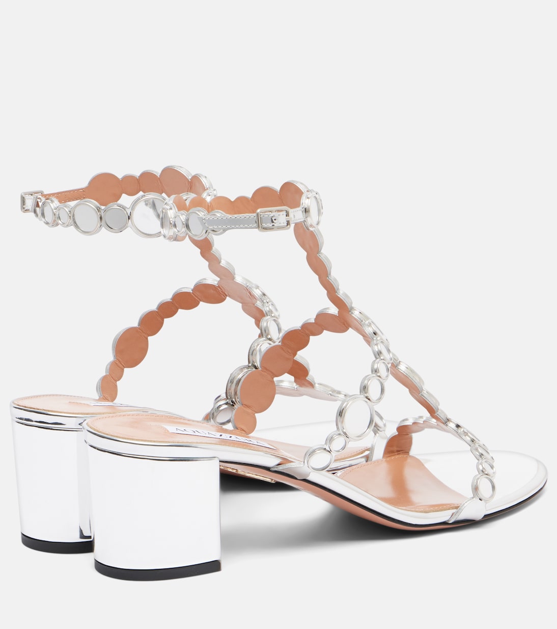 Afterglow 50 leather sandals | Aquazzura