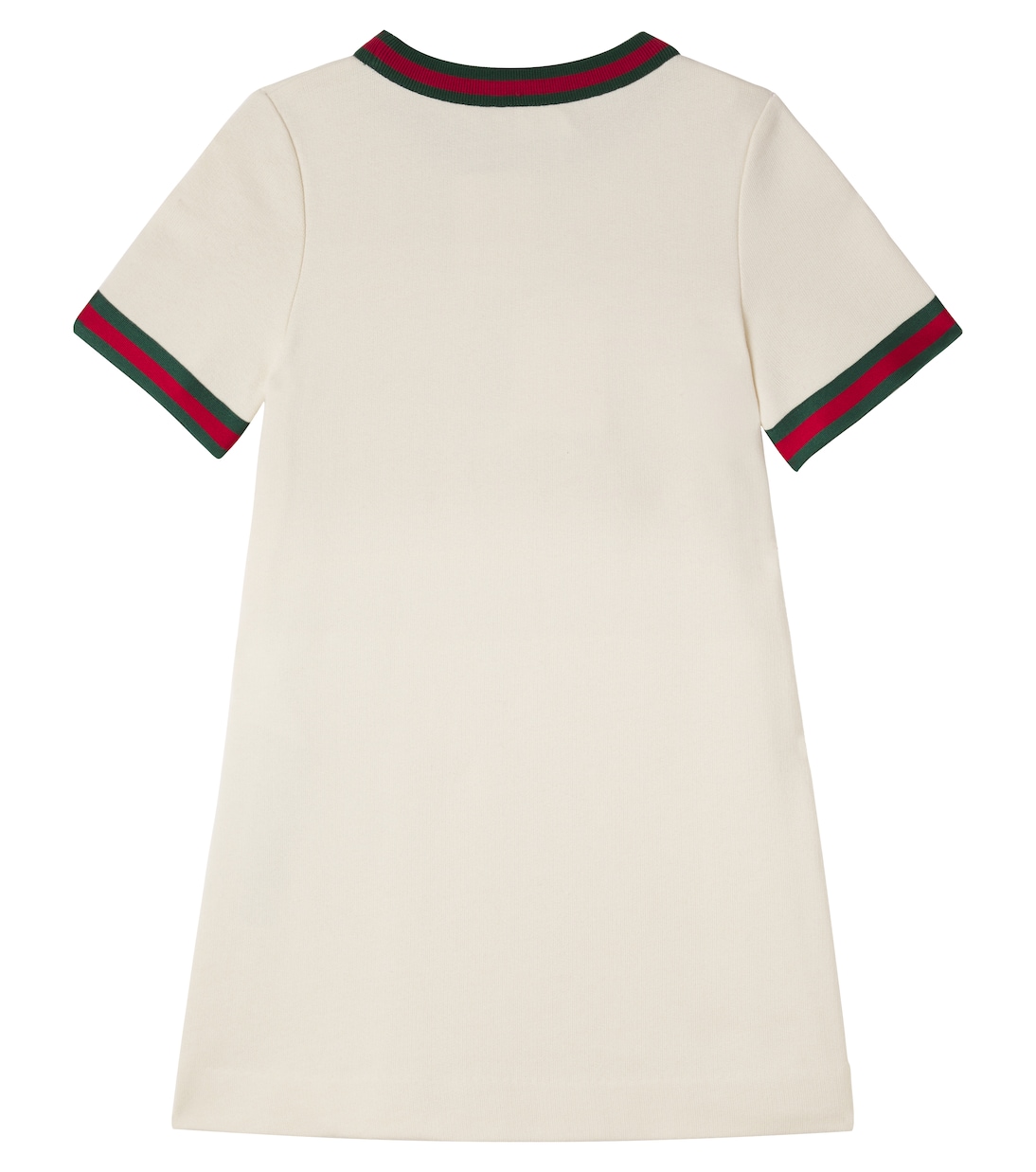 Vestido de algodón con Web y Horsebit | Gucci Kids