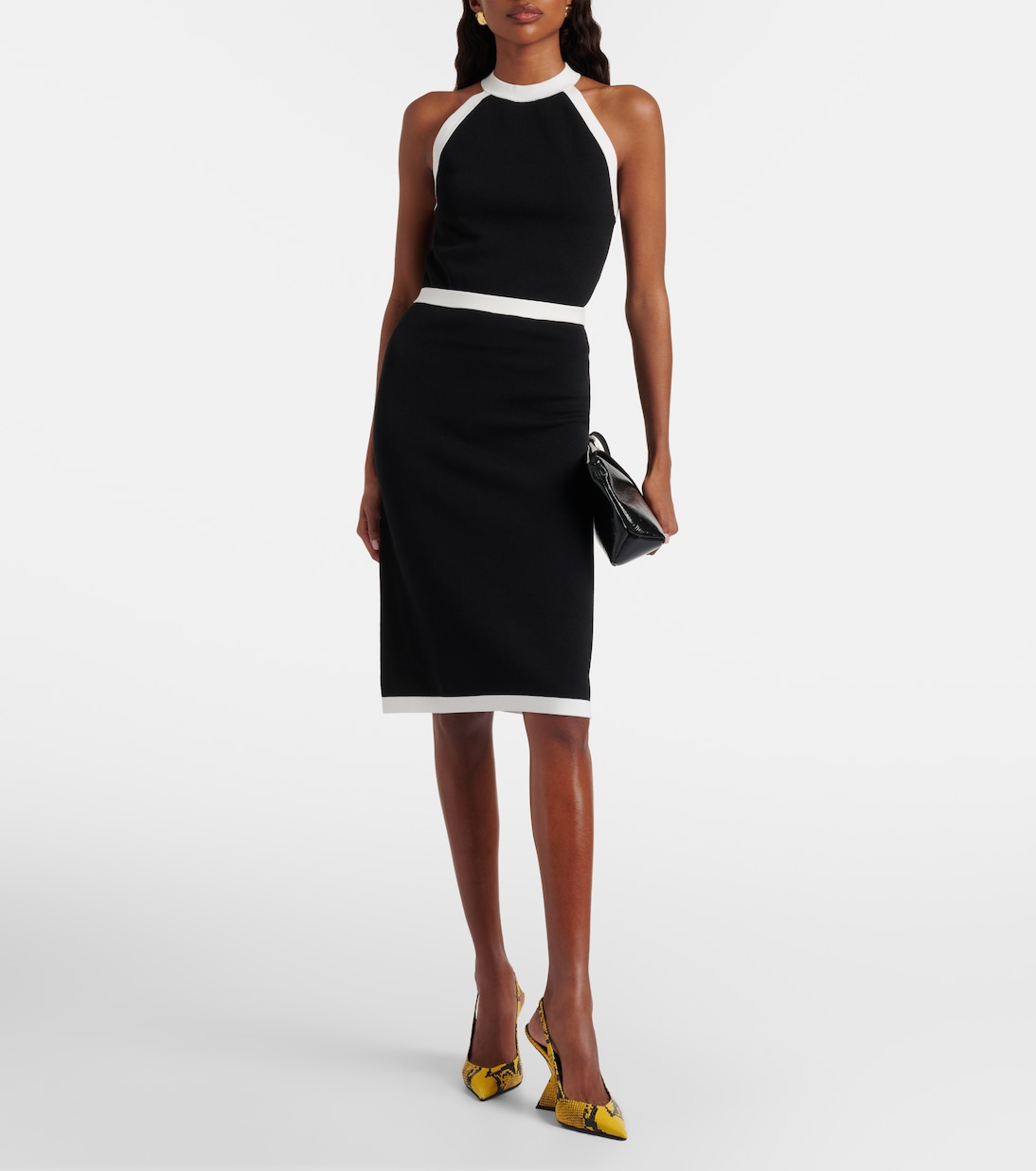 Ribbed-knit halterneck top | Nina Ricci