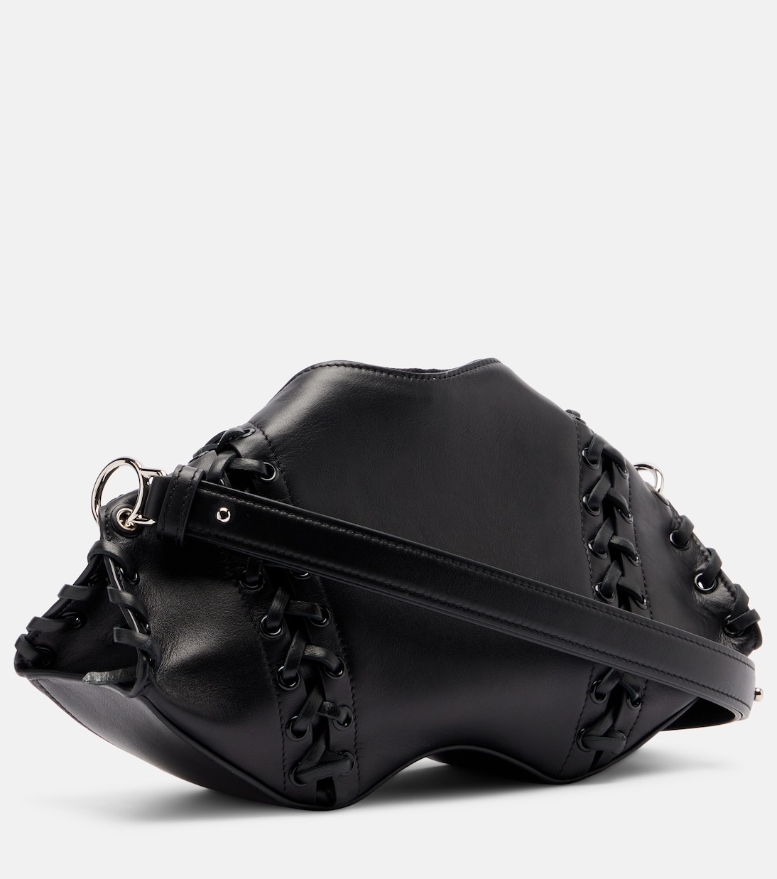 Schultertasche Manta Small aus Leder | McQueen