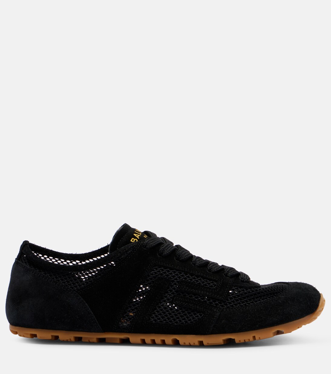 Runner suede-trimmed sneakers | Balmain