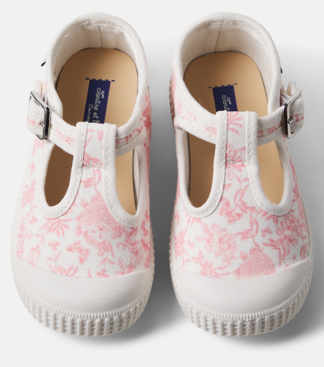 Floral canvas sneakers | Tartine et Chocolat