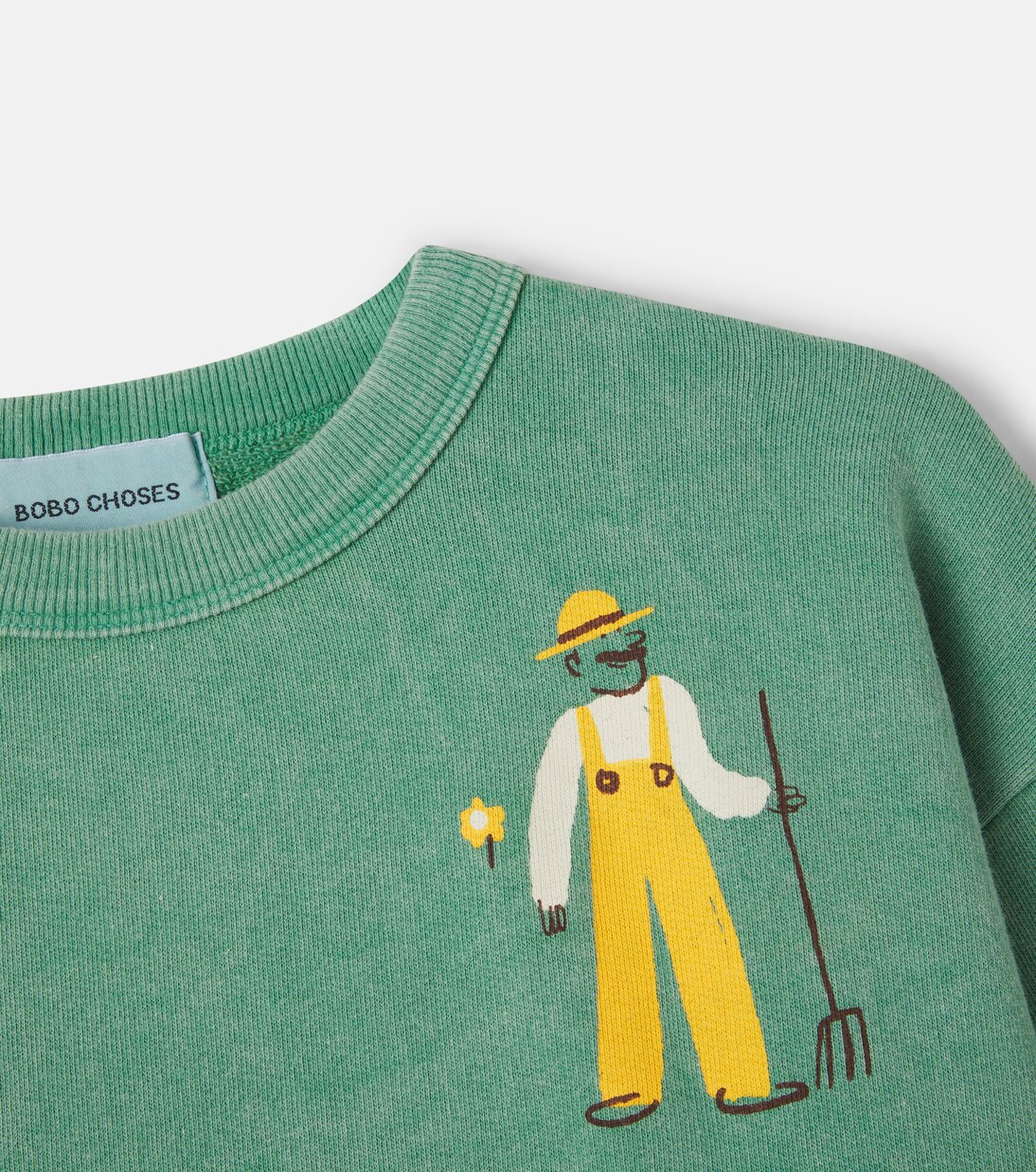 Farm Adventure cotton jersey sweatshirt | Bobo Choses