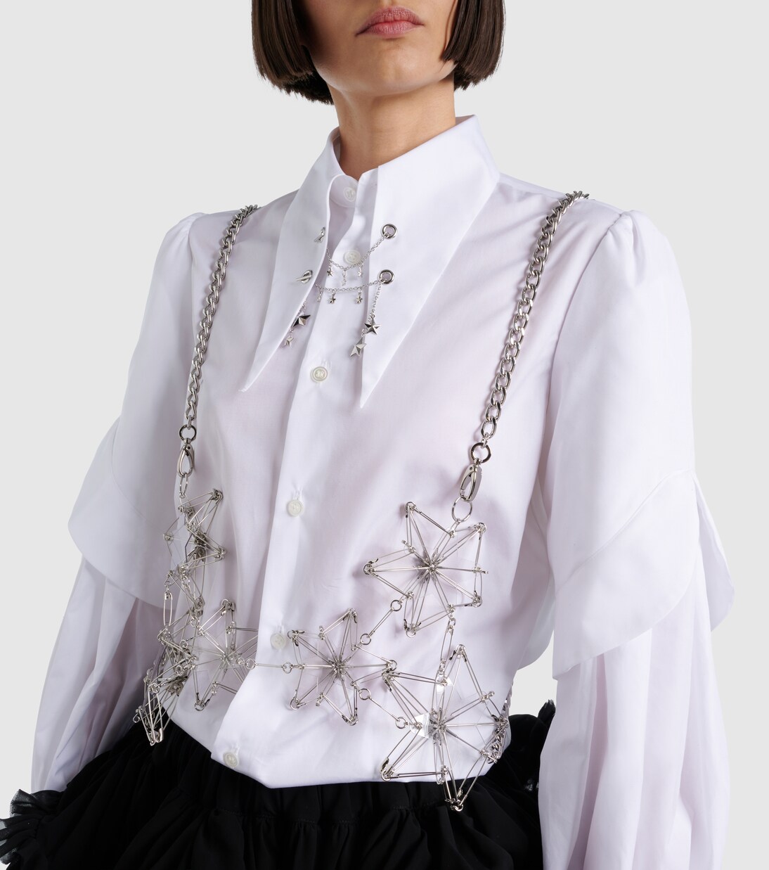 Chain-detail top | Noir Kei Ninomiya