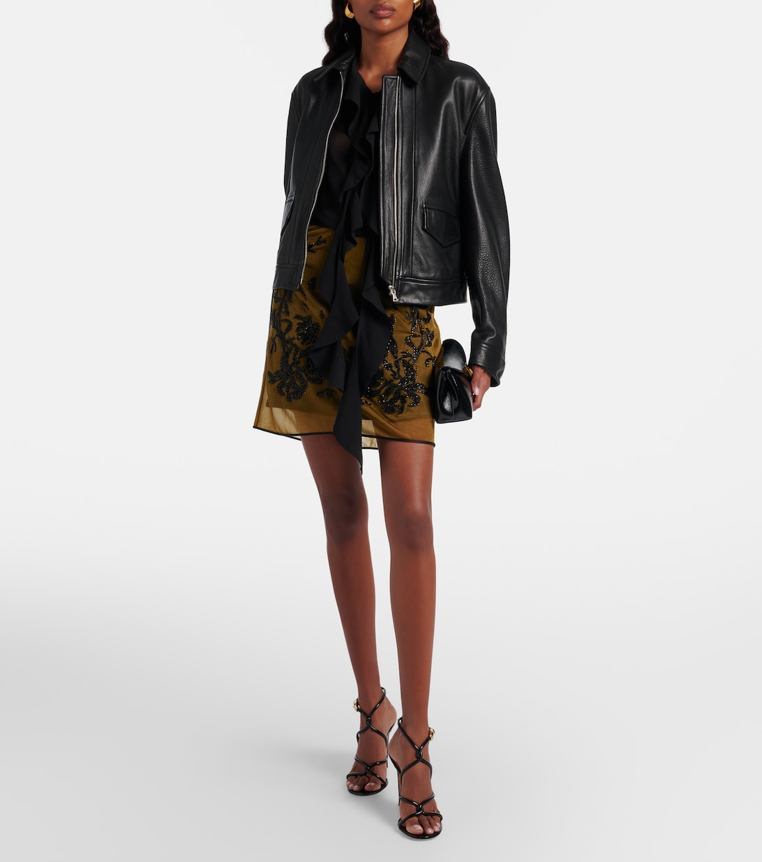 Jungle Mamba leather sandals | Gianvito Rossi