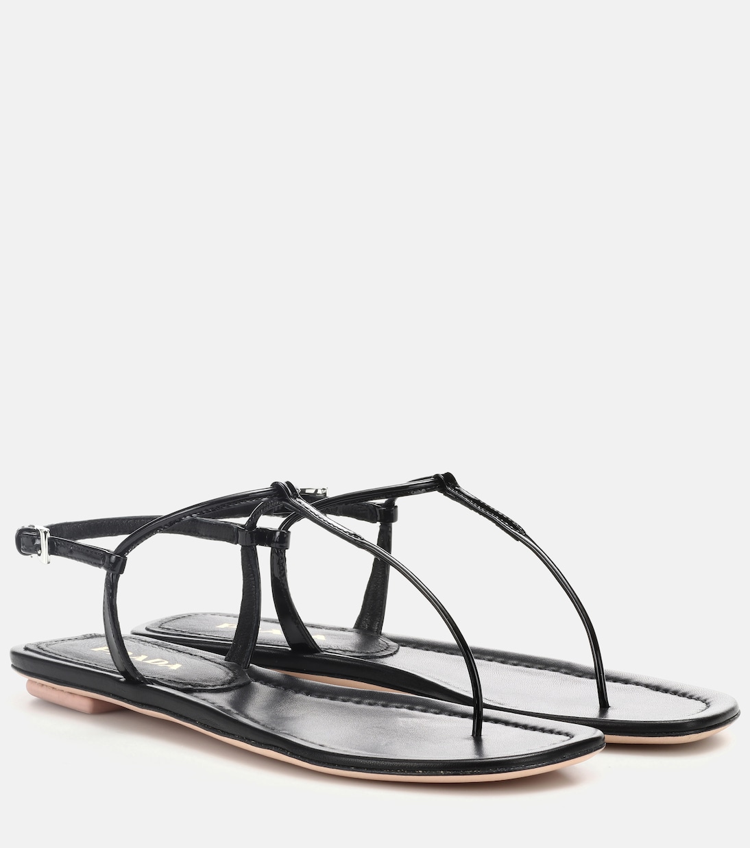 Sandalen aus Leder | Prada
