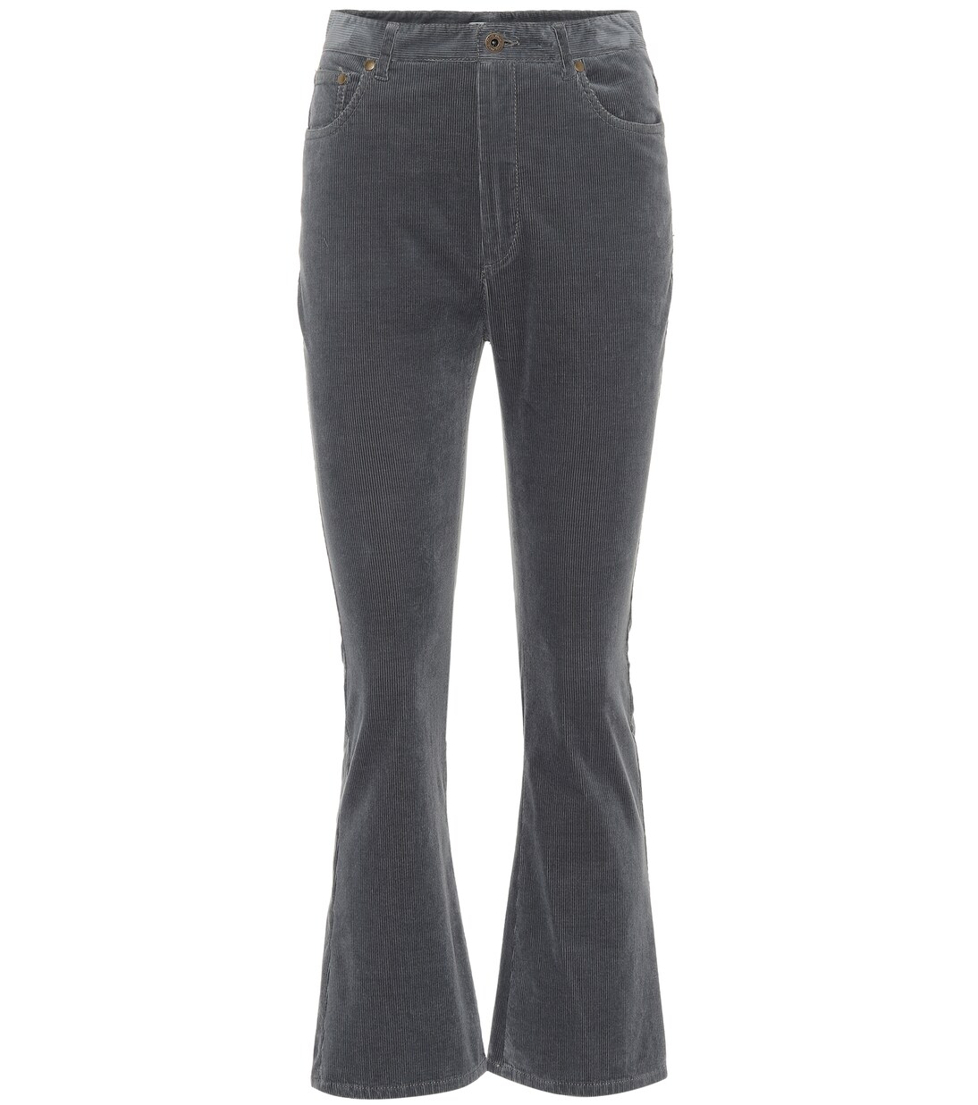 Cropped-Hose aus Cord | Miu Miu