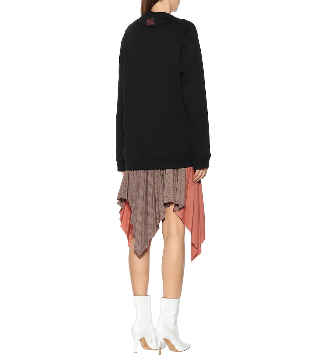 Felpa in cotone con stampa | Raf Simons