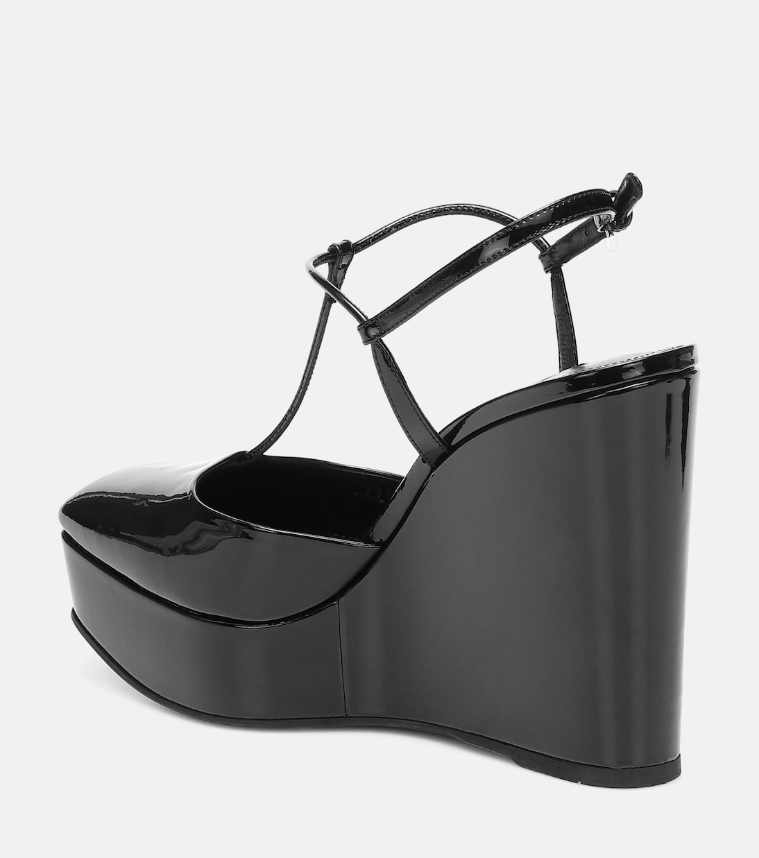 Pumps in vernice con zeppa | Prada