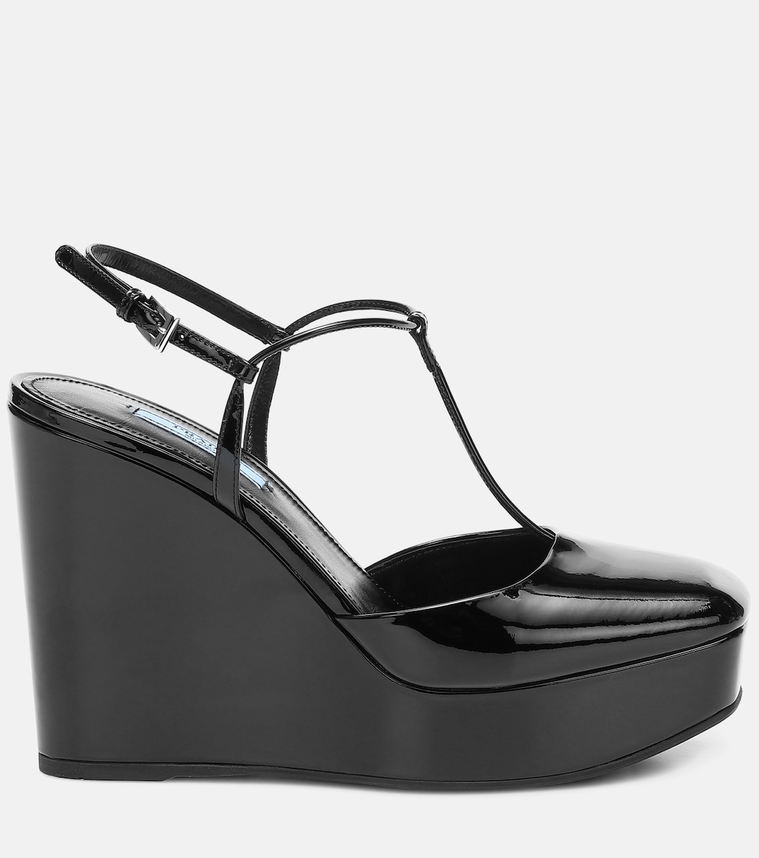 Pumps in vernice con zeppa | Prada