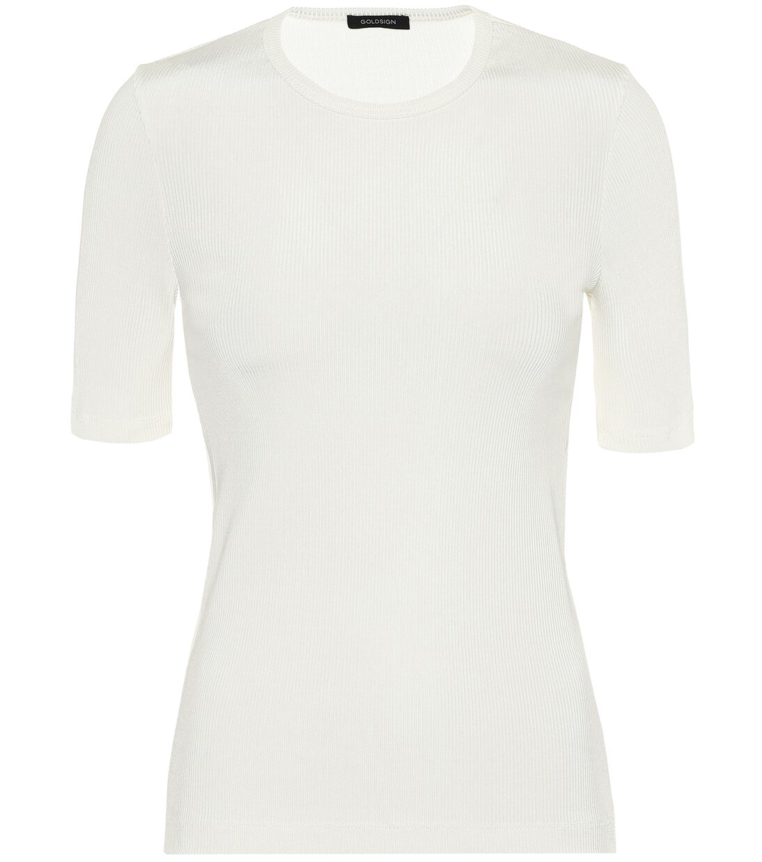 T-shirt The Rib in jersey stretch | Goldsign