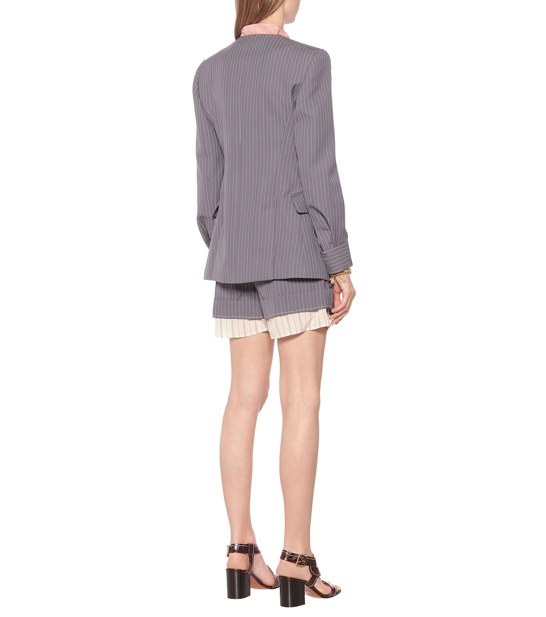 Striped virgin wool blazer | Chloé