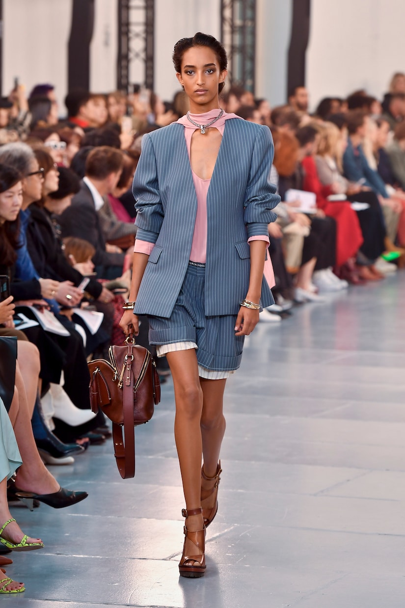 Striped virgin wool blazer | Chloé