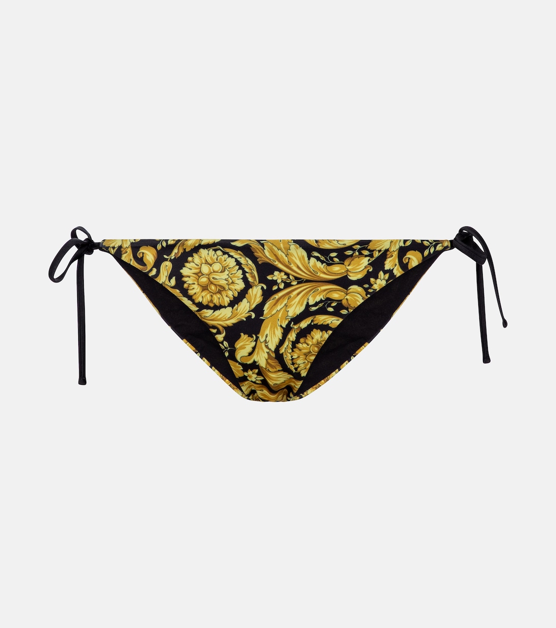 Slip bikini con stampa Barocco | Versace