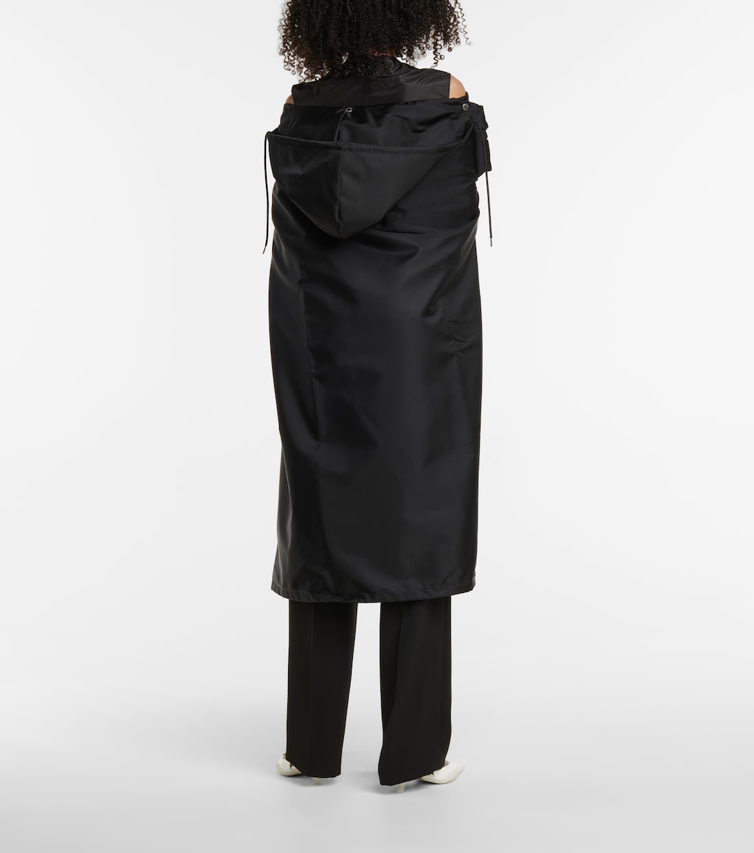 Mantella in gabardine Re-Nylon | Prada