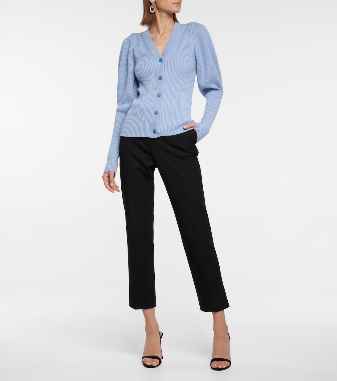 Indre wool-blend cardigan | Safiyaa