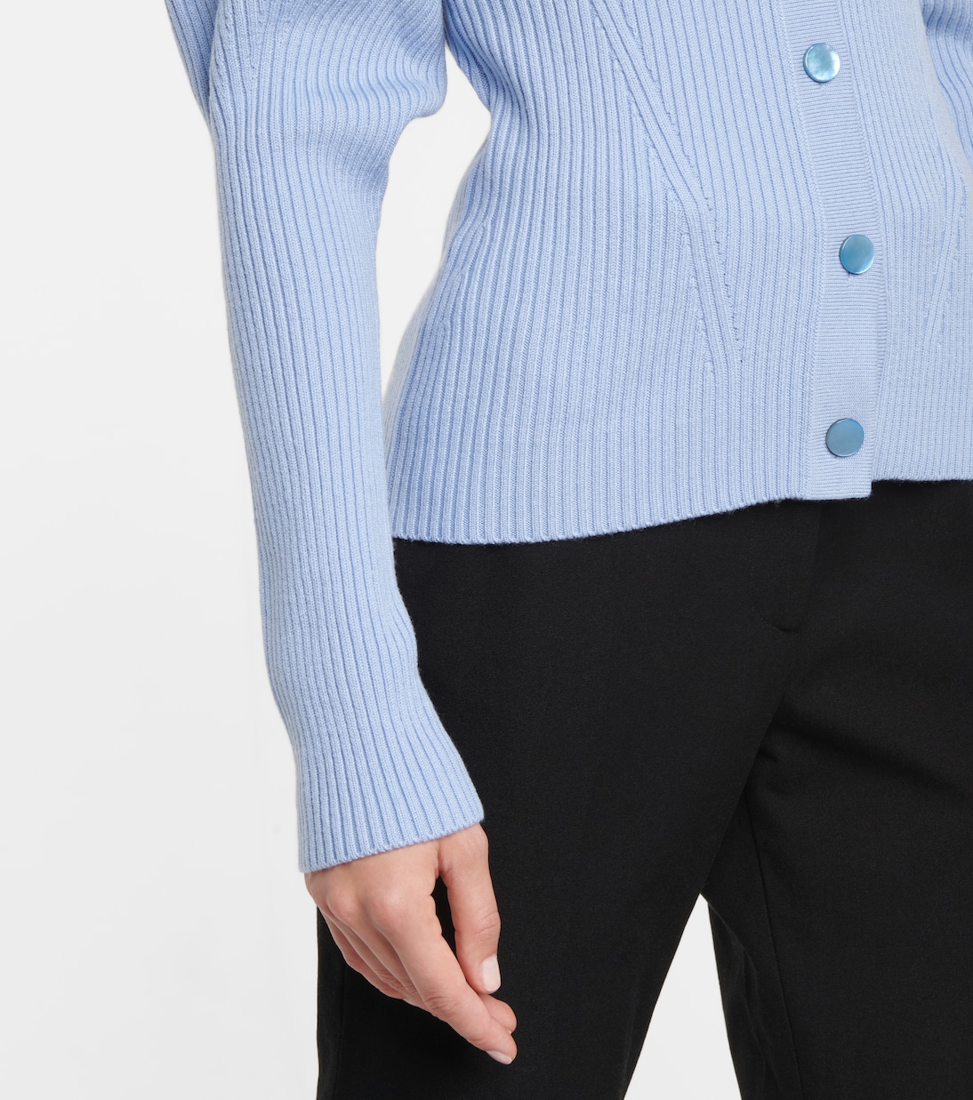 Indre wool-blend cardigan | Safiyaa