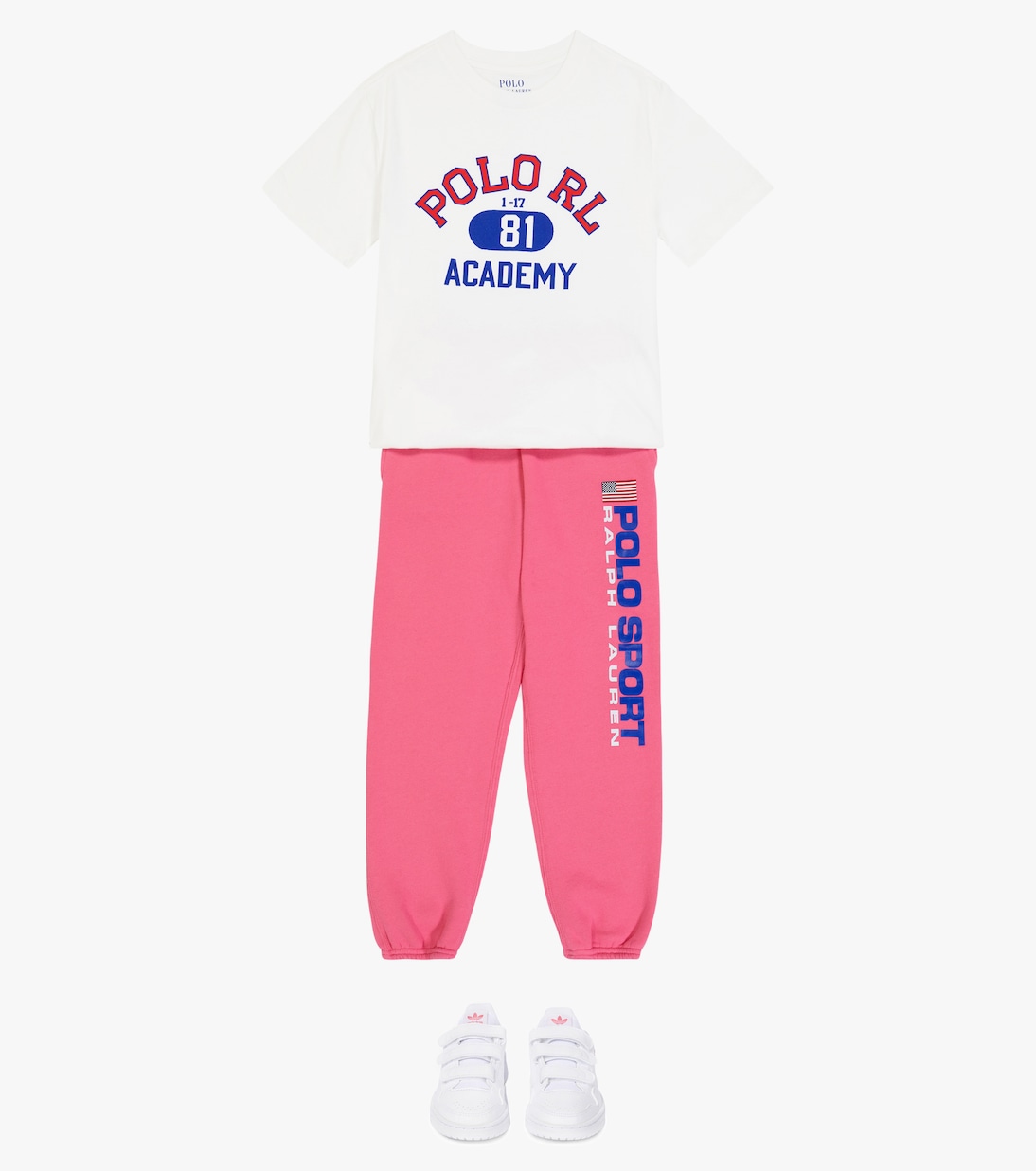 Cotton logo sweatpants | Polo Ralph Lauren Kids