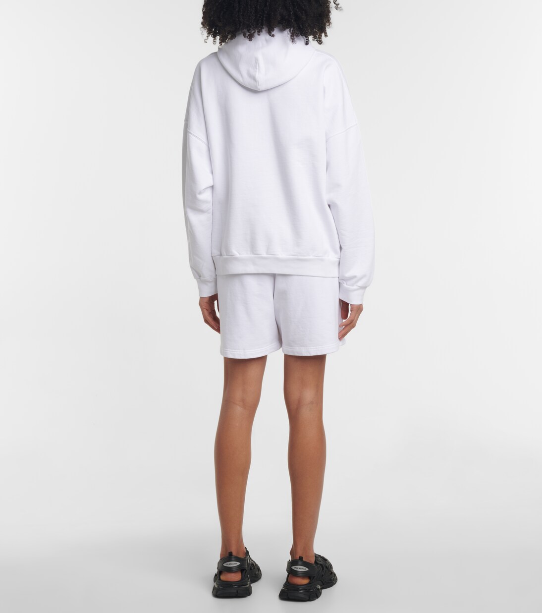 Cities Paris cotton hoodie in white - Balenciaga | Mytheresa Cities Paris cotton hoodie in white - Balenciaga | Mytheresa