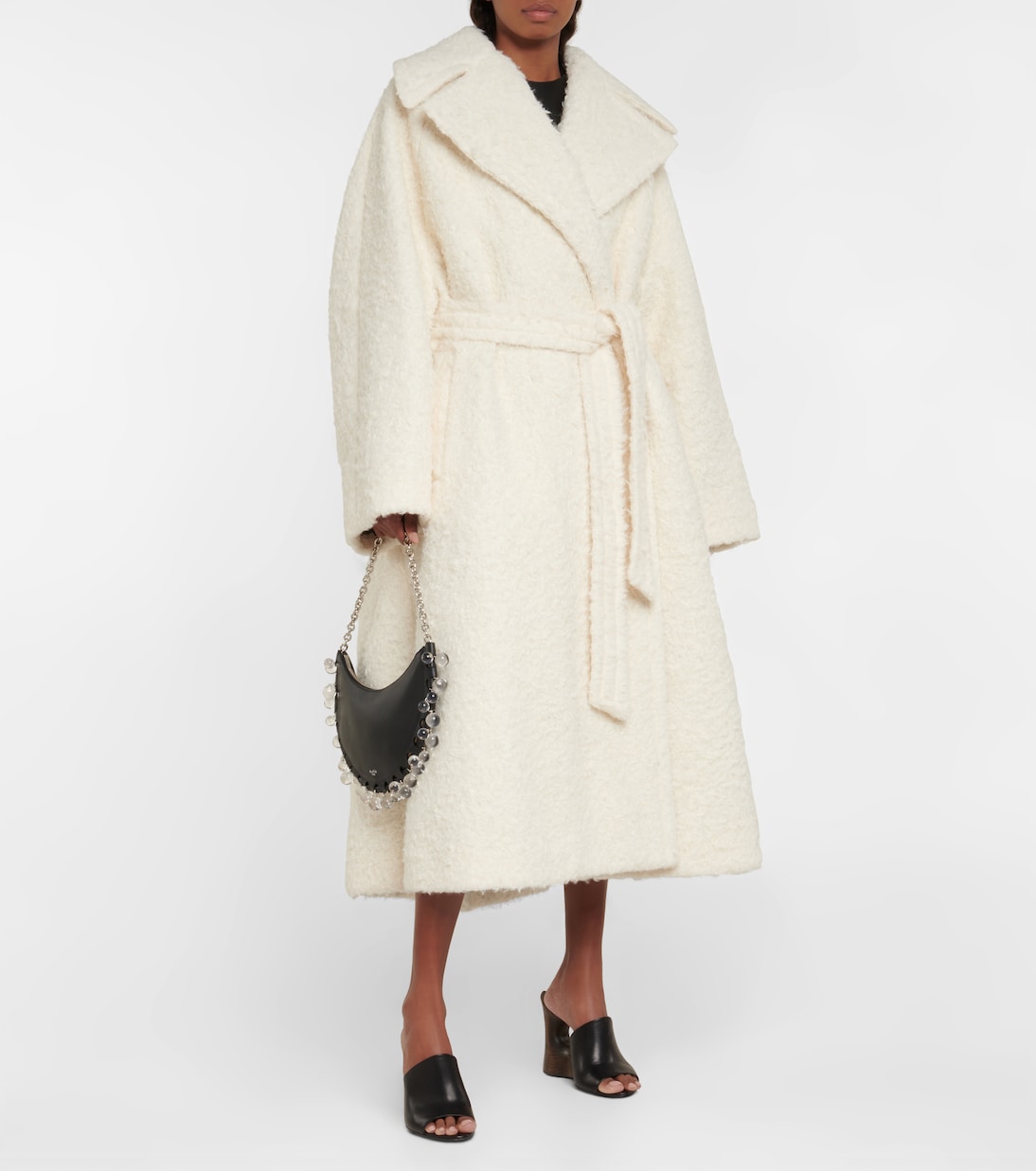 Abrigo de alpaca y algodón | Alaïa